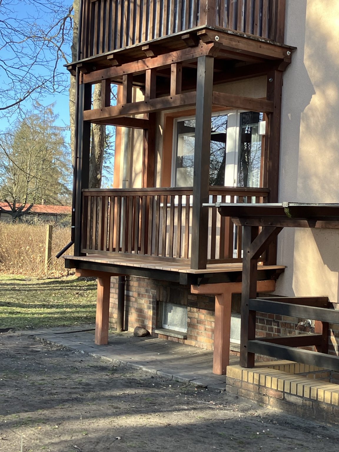 Instandgesetzter Balkon